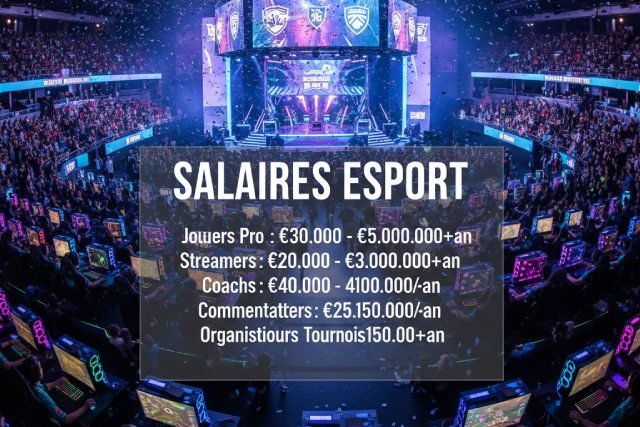 Les rémunérations dans l&rsquo;eSport : quand la passion devient un véritable métier