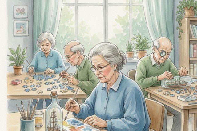 Aquarelle : renforcer concentration et agilité des seniors