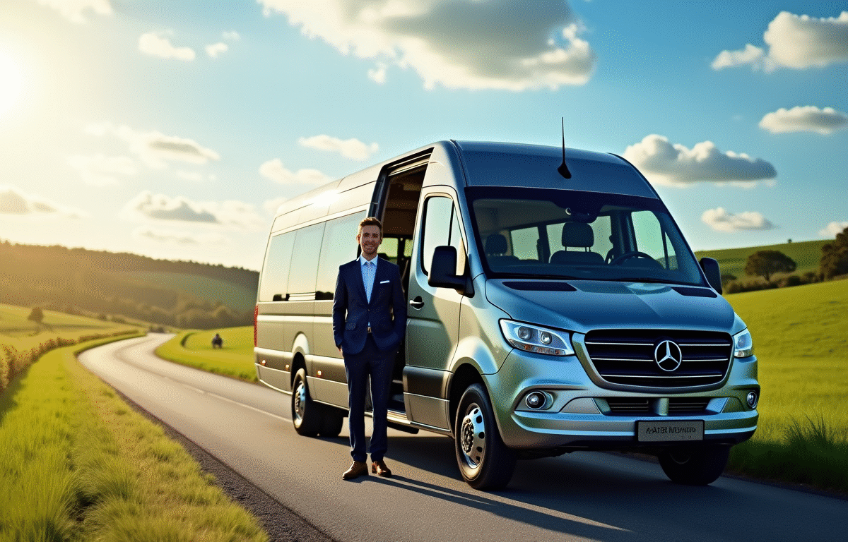 Voyagez sereinnement : bus et minibus avec chauffeur à votre service