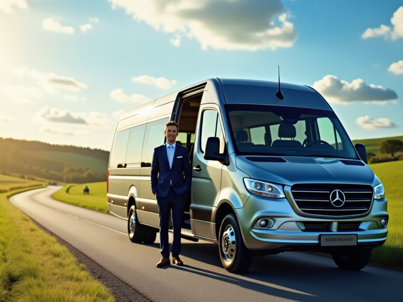 Voyagez sereinnement : bus et minibus avec chauffeur à votre service