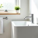 Comment choisir un lavabo totem adapté à une petite salle de bain ?