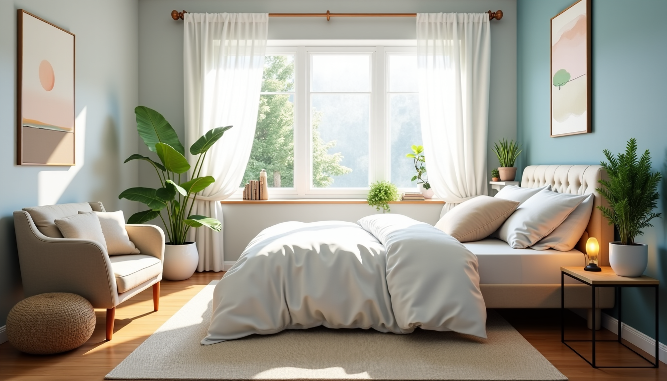 Les astuces déco pour rendre une chambre plus apaisante